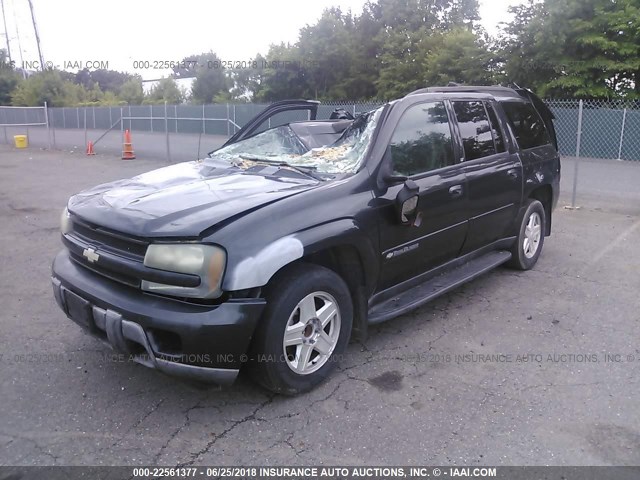 1GNES16S236113097 - 2003 CHEVROLET TRAILBLAZER EXT GRAY photo 2