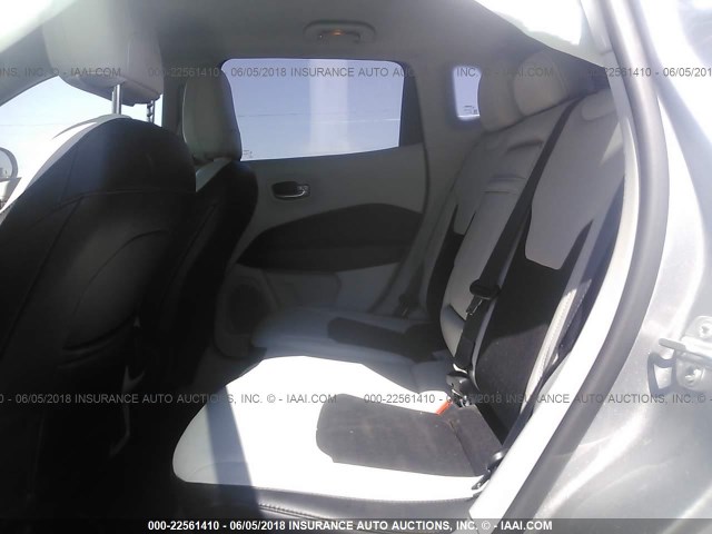 3C4NJDBB4HT632216 - 2017 JEEP COMPASS LATITUDE 灰色 照片 8