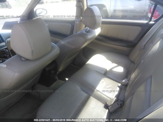 JN1DA31A62T311752 - 2002 NISSAN MAXIMA GLE/SE WHITE photo 8