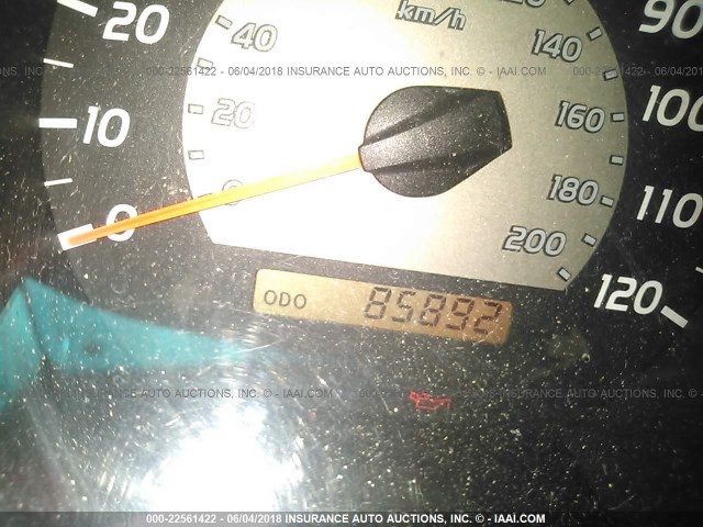 5TEUX42N05Z086320 - 2005 TOYOTA TACOMA ACCESS CAB Көк фото 7