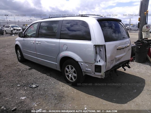 2A8HR54P18R824354 - 2008 CHRYSLER TOWN & COUNTRY TOURING SILVER photo 3