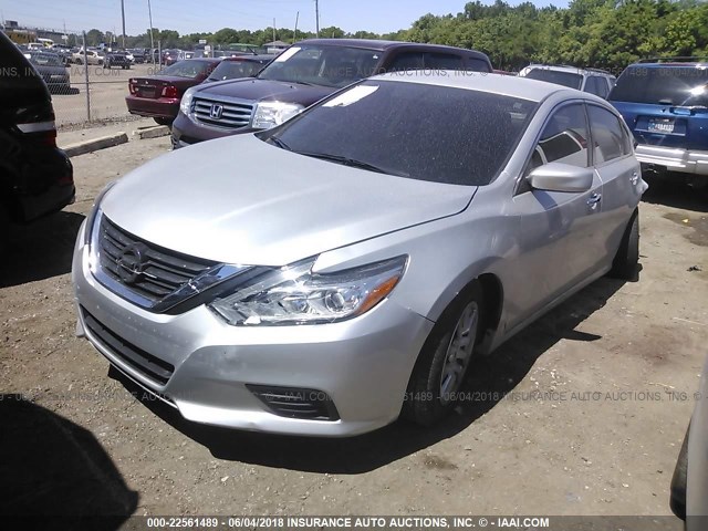 1N4AL3AP9GC223841 - 2016 NISSAN ALTIMA 2.5/S/SV/SL/SR SILVER photo 2