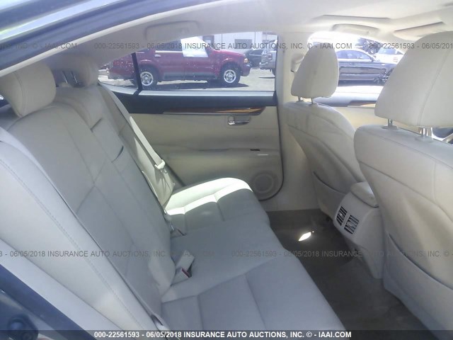 JTHBW1GG5D2001153 - 2013 LEXUS ES 300H GRAY photo 8