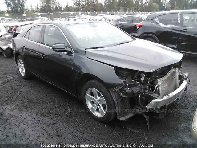 1G11C5SL4EF199597 - 2014 CHEVROLET MALIBU 1LT GRAY photo 1