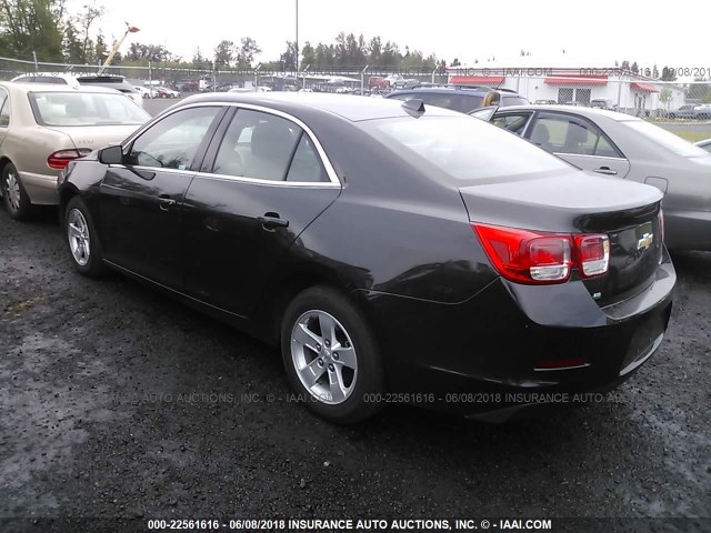 1G11C5SL4EF199597 - 2014 CHEVROLET MALIBU 1LT GRAY photo 3