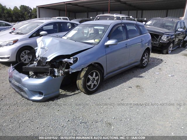 2T1KR32E37C672112 - 2007 TOYOTA COROLLA MATRIX XR Light Blue photo 2