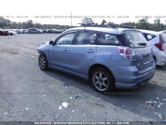 2T1KR32E37C672112 - 2007 TOYOTA COROLLA MATRIX XR Light Blue photo 3