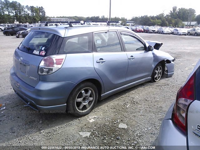 2T1KR32E37C672112 - 2007 TOYOTA COROLLA MATRIX XR Light Blue photo 4