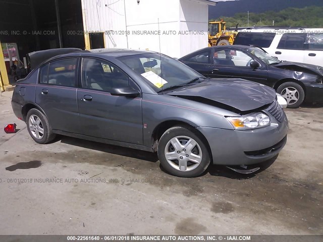 1G8AJ55F76Z179602 - 2006 SATURN ION LEVEL 2 GRAY photo 1