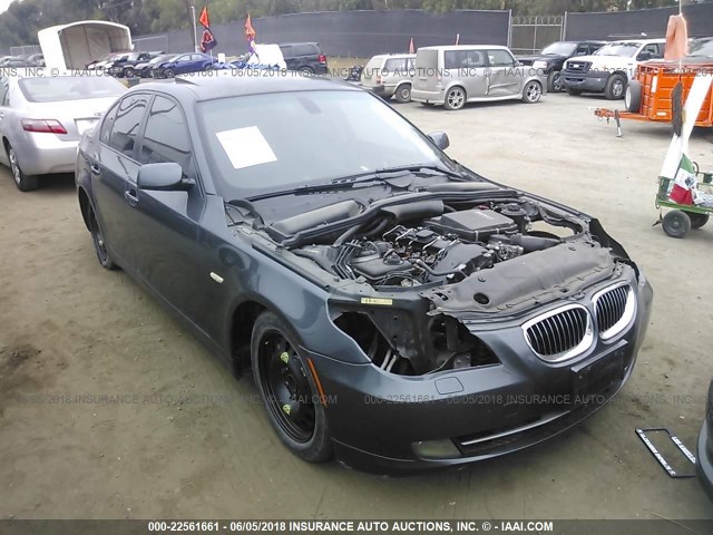 WBANW135X8CZ75694 - 2008 BMW 535 I GRAY photo 1