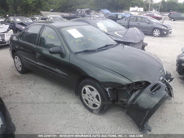 3G1JC52471S156581 - 2001 CHEVROLET CAVALIER CNG GREEN photo 1