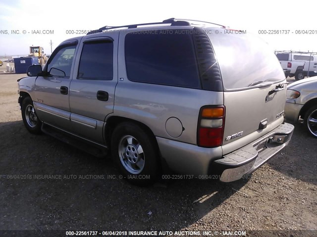 1GNEK13T5YJ108235 - 2000 CHEVROLET TAHOE K1500 TAN photo 3