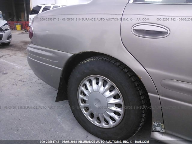 1G4HP52K544171282 - 2004 BUICK LESABRE CUSTOM GRAY photo 6