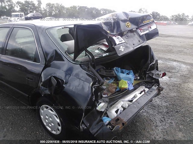 4T1BG22K4XU390789 - 1999 TOYOTA CAMRY CE/LE/XLE BLACK photo 6