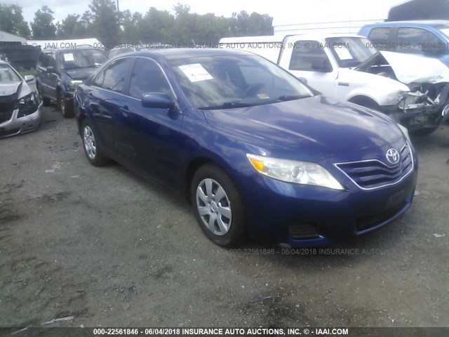 4T1BF3EK4AU527029 - 2010 TOYOTA CAMRY SE/LE/XLE ლურჯი ფოტო 1