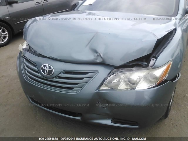 4T4BE46K49R122247 - 2009 TOYOTA CAMRY SE/LE/XLE 浅蓝色 照片 6