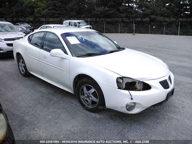 2G2WP522241280777 - 2004 PONTIAC GRAND PRIX GT WHITE photo 1