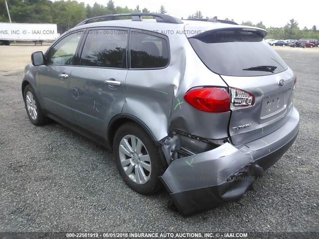 4S4WX98D084417085 - 2008 SUBARU TRIBECA LIMITED GRAY photo 3