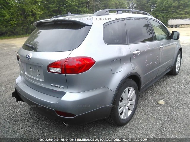 4S4WX98D084417085 - 2008 SUBARU TRIBECA LIMITED GRAY photo 4