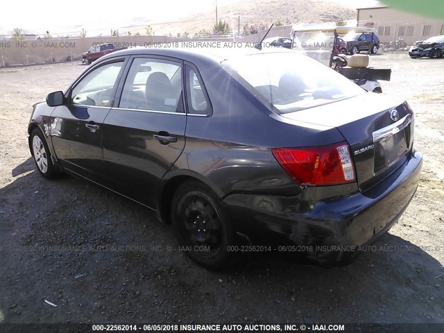 JF1GE61689H514379 - 2009 SUBARU IMPREZA 2.5I BLACK photo 3