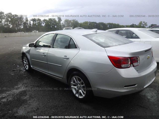 1G11C5SL9FU147282 - 2015 CHEVROLET MALIBU 1LT SILVER photo 3