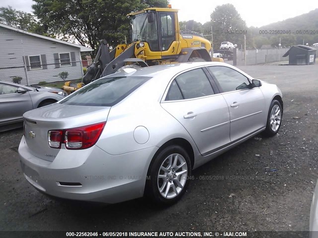 1G11C5SL9FU147282 - 2015 CHEVROLET MALIBU 1LT SILVER photo 4