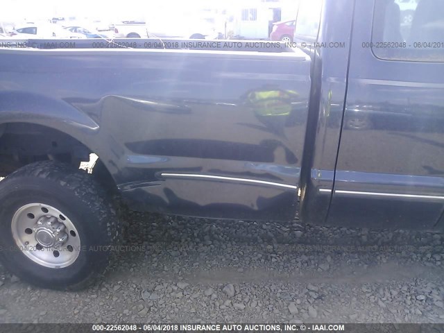 1FTSX31S1XEC45893 - 1999 FORD F350 SRW SUPER DUTY ლურჯი ფოტო 6