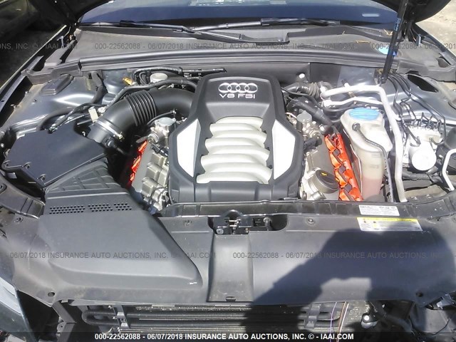 WAUVVAFR2AA071258 - 2010 AUDI S5 PRESTIGE BLUE photo 10