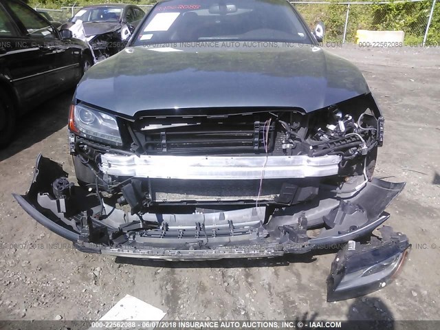 WAUVVAFR2AA071258 - 2010 AUDI S5 PRESTIGE BLUE photo 6