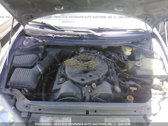 2B3HD46R13H502862 - 2003 DODGE INTREPID SE GRAY photo 10