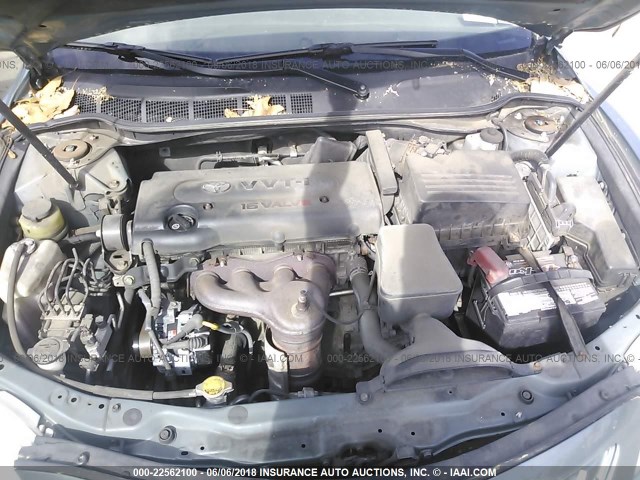 4T1BE46K77U513271 - 2007 TOYOTA CAMRY NEW GENERAT CE/LE/XLE/SE TURQUOISE photo 10