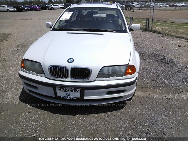 WBAAM3344YFP77070 - 2000 BMW 323 I WHITE photo 6