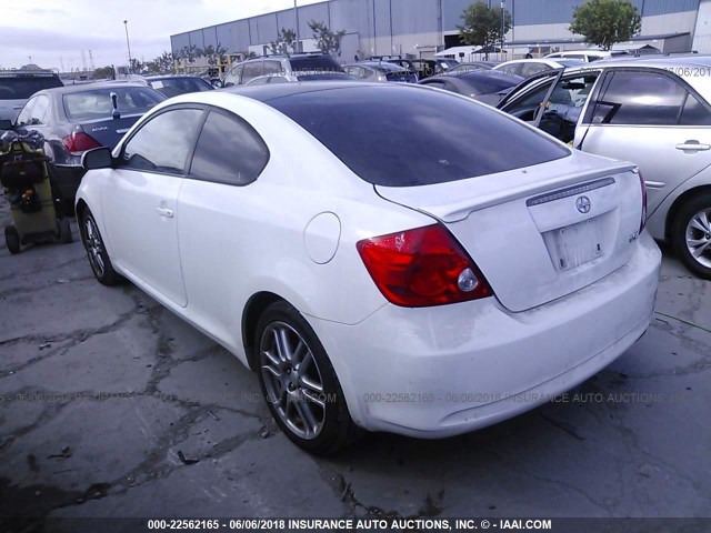 JTKDE167370177304 - 2007 TOYOTA SCION TC 白色 照片 3