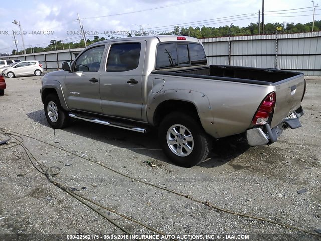 3TMJU62N47M037239 - 2007 TOYOTA TACOMA DOUBLE CAB PRERUNNER GOLD photo 3
