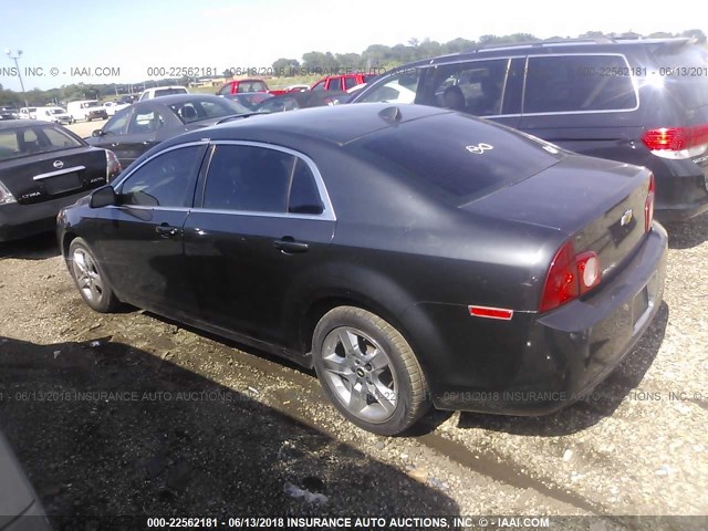 1G1ZB5E0XCF354500 - 2012 CHEVROLET MALIBU LS 海军蓝 照片 3