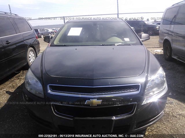 1G1ZB5E0XCF354500 - 2012 CHEVROLET MALIBU LS 海军蓝 照片 6