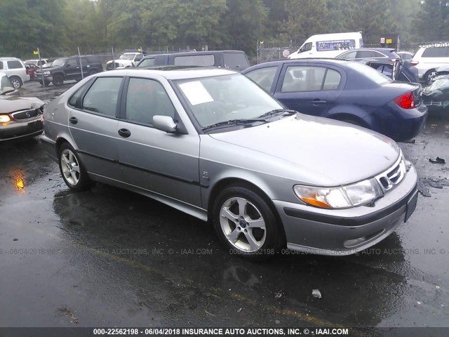 YS3DF58K812001060 - 2001 SAAB 9-3 SE GRAY photo 1