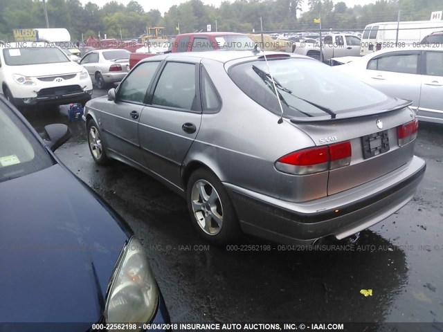 YS3DF58K812001060 - 2001 SAAB 9-3 SE GRAY photo 3