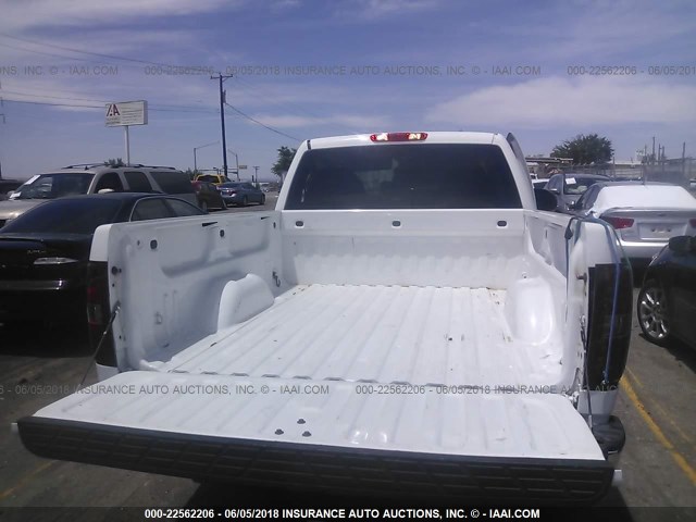 1GCNCPEX1DZ364859 - 2013 CHEVROLET SILVERADO C1500 WHITE photo 8