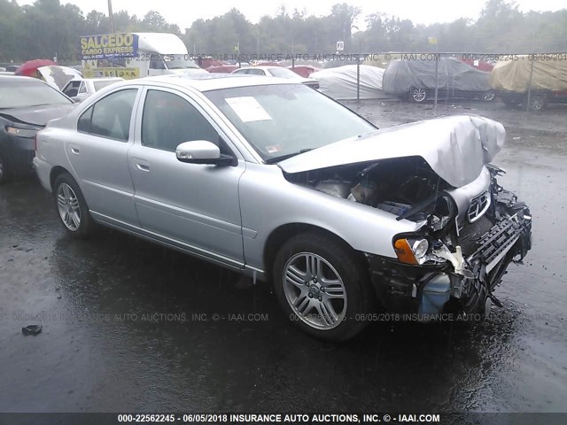 YV1RS592092727122 - 2009 VOLVO S60 2.5T SILVER photo 1