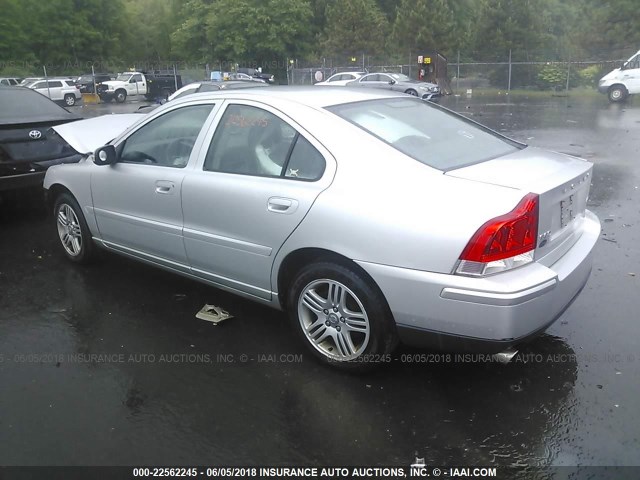 YV1RS592092727122 - 2009 VOLVO S60 2.5T SILVER photo 3