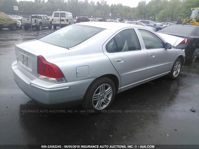 YV1RS592092727122 - 2009 VOLVO S60 2.5T SILVER photo 4