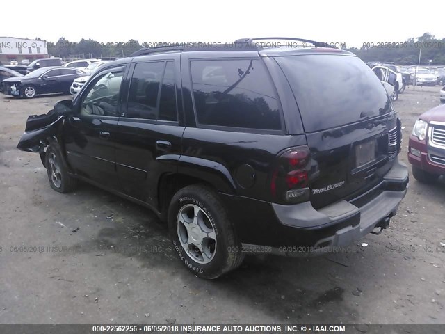 1GNDS13S542144630 - 2004 CHEVROLET TRAILBLAZER LS/LT BLACK photo 3