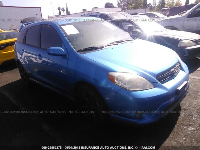 2T1KR32E77C648346 - 2007 TOYOTA COROLLA MATRIX XR BLUE photo 1