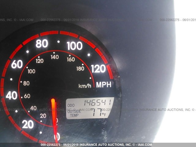 2T1KR32E77C648346 - 2007 TOYOTA COROLLA MATRIX XR BLUE photo 7