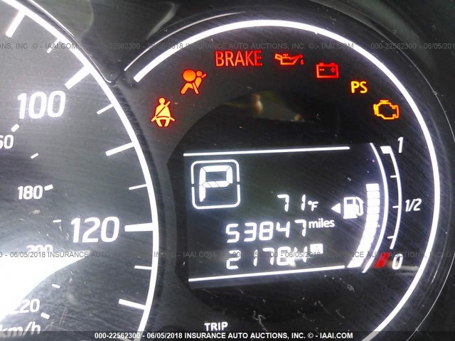 3N1CE2CP2FL400742 - 2015 NISSAN VERSA NOTE S/S PLUS/SV/SL/SR RED photo 7