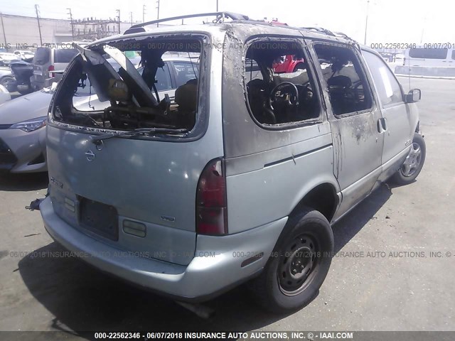 4N2DN11W8SD857252 - 1995 NISSAN QUEST XE/GXE BEIGE photo 4