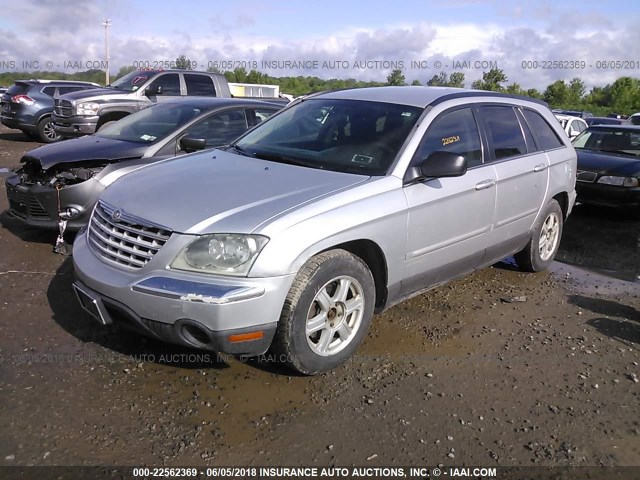 2A4GM68446R824475 - 2006 CHRYSLER PACIFICA TOURING SILVER photo 2