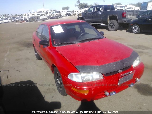 1Y1SK5265TZ068548 - 1996 GEO PRIZM LSI RED photo 1