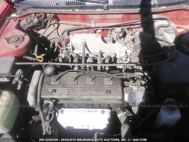 1Y1SK5265TZ068548 - 1996 GEO PRIZM LSI RED photo 10